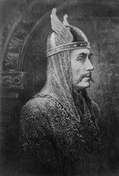 Sir Johnston Forbes-Robertson in der Rolle des Macbeth